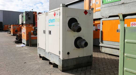 Eekels Pompen blijft investeren: uitbreiding van huurvloot met chemisch bestendige 4 duims dieselmotorpompsets.